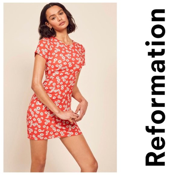 reformation inga dress